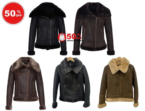 Ladies real sheepskin - ladies, b3