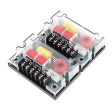 2 Pack 200W 2 Way Crossover Passive Car Audios Speaker Tweeter Crossover Filter