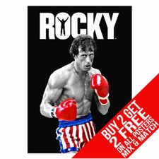 Rocky bb8 boxing - boxing, poster