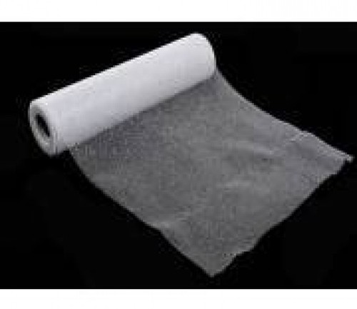 Silver organza snow sheer - snow,