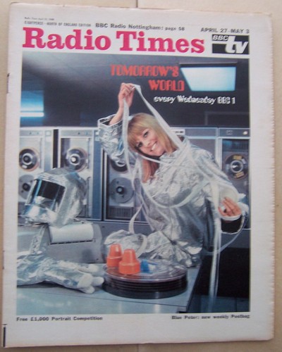 Radio times 1968 tomorrow - radio, times/1968/tomorrow's