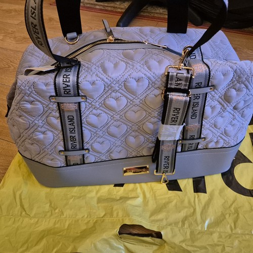 River island grey - grey, holdall