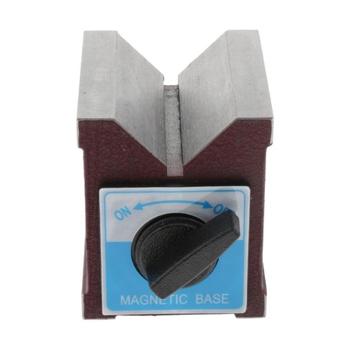 Magnetic block with off - v,