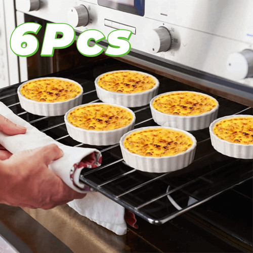 6pcs mini ceramic - 6pcs, creme