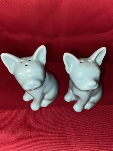 Turquoise blue french bulldog - french,