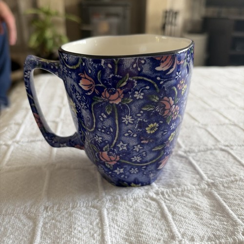 Ringtons chintz blue floral - chintz,