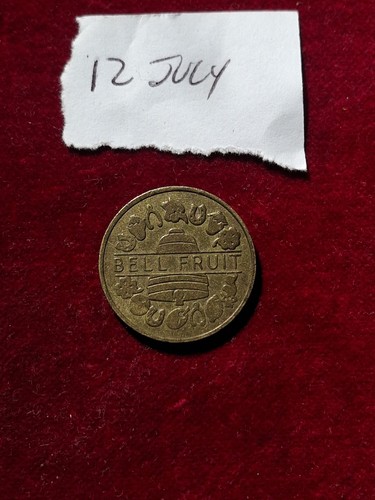 Bellfruit 25p token - bellfruit,