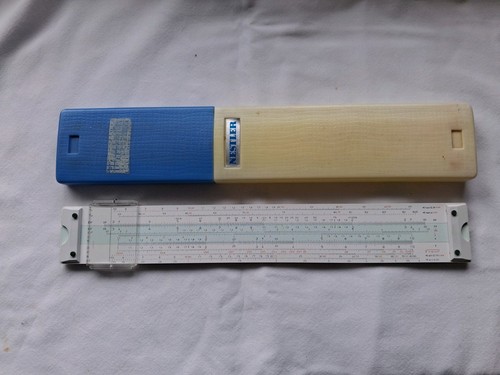 Vintage nestler elemath slide - nestler,