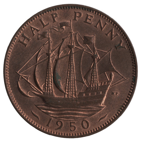 1950 british george half - george,