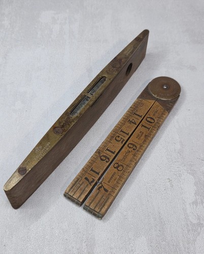 Vintage carpenter tool set - carpenter,