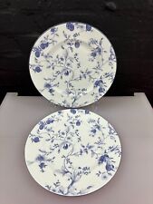 2 x Wedgwood Blue Plum Dinner