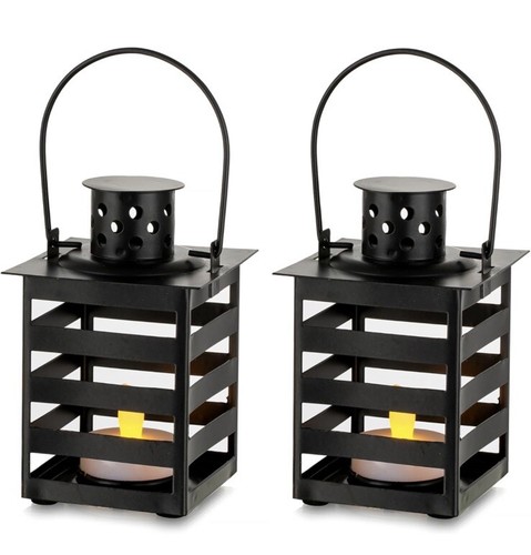 Vintage black lanterns - vintage,