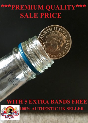 Close magic coin bottle - in,