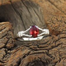 Natural Garnet 925 Sterling