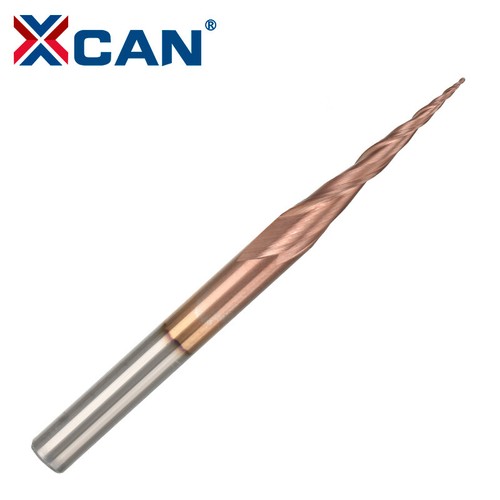 Carbide tapered ball nose end - carbide,