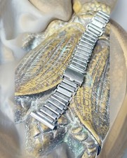 Vintage Clewco Bonklip UK Adjustable Rolex Oyster Tudor Watch Strap 18mm