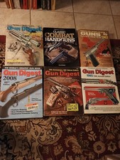 Lot of 6 books. gun digest