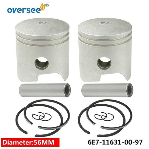 2pcs 6e7 11631 piston kit - piston,