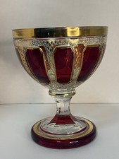 Vintage bohemian ruby red - vintage,