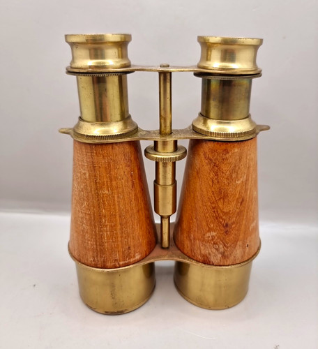Antique brass and - brass, wood