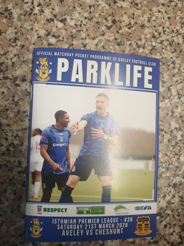 Aveley cheshunt 21st march - aveley,