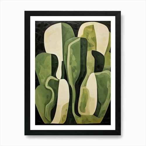 Modern abstract cactus - modern,