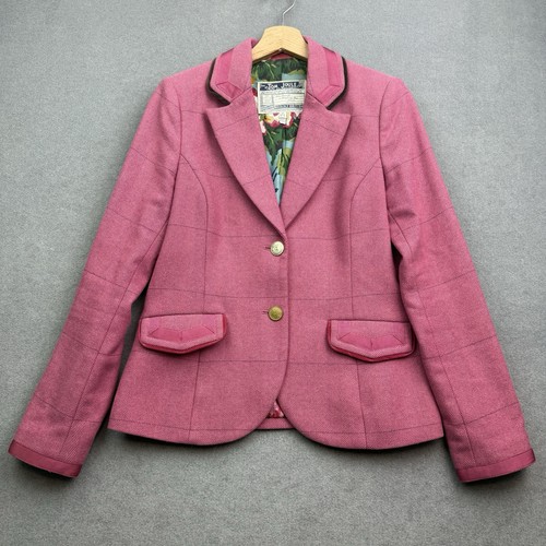 Joules tweed jacket pink - uk,