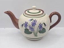 Rare Watcombe Pottery Violets