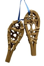 Snowshoe Tree Ornament - Lodge
