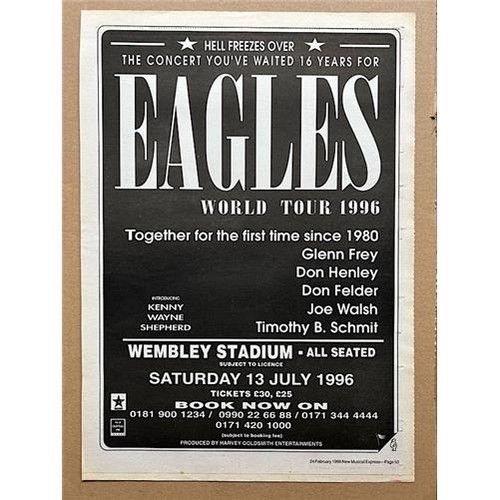 Eagles wembley 1996 hell - wembley,