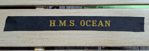Royal navy cap tally - navy, hms