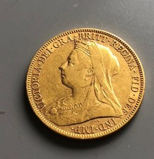 1899 QUEEN VICTORIA GOLD FULL