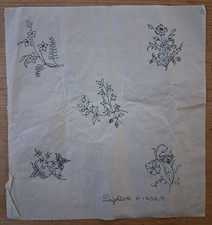 Deighton's Vintage Embroidery Transfers K1436/5 -Iron on - max 6cm  - 5 motifs