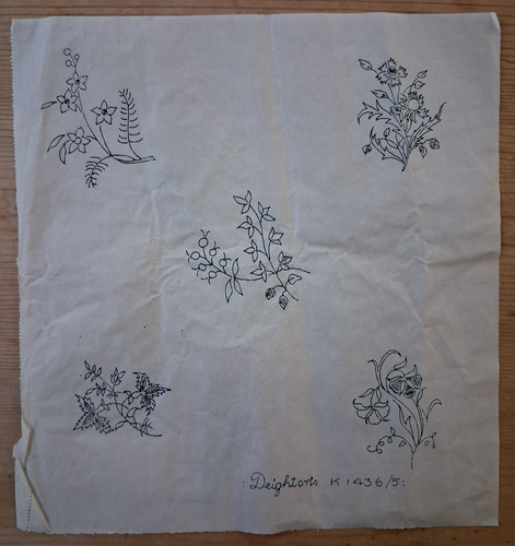 Deighton vintage embroidery - deighton's,