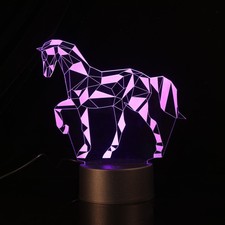  Zebra 3D Night Light LED