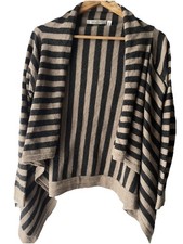 DEANE AND WHITE Cardigan Size 12 100% Merino Wool  Open Front