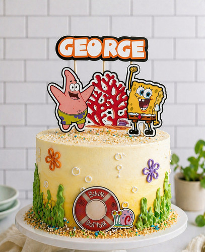 Spongebob squarepants cake