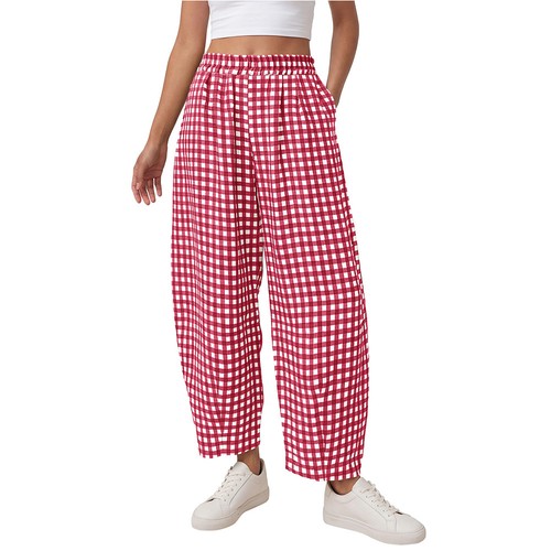 Ladies casual elastic waist - uk,