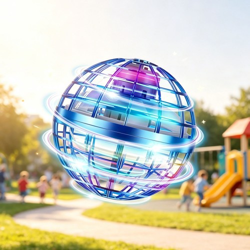 Led flying orb ball toy - ball,