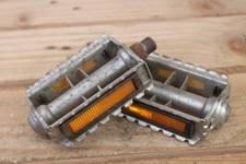 NS Aluminium Rat Trap Pedals 9/16" Vintage Retro Steel Road City Bike Raleigh