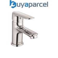 Bristan Opus Round Basin Mixer with Clicker Waste Chrome Bathroom + Fixings