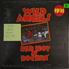 Wild Angels Red Hot N Rockin Vinyl Record VG/G+ BCM102 1970