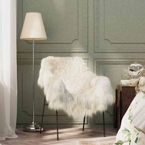 Sheepskin rug cream - sheepskin,
