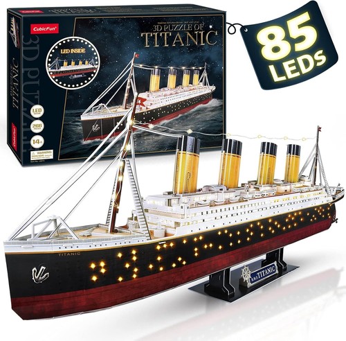 Puzzles ship model - 3d,