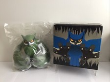RARE VINTAGE 2004 TOUMA GREEN TALONS HEADLOCK THE OWL URBAN VINYL ART FIGURE