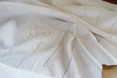 French pure linen sheet - pure, with