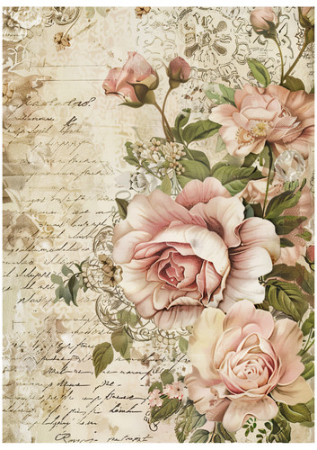 Rice paper decoupage - 1,