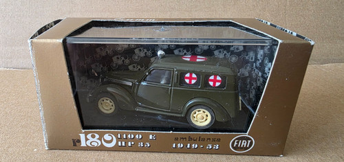 Brumm r180 fiat army - r180, ambulance