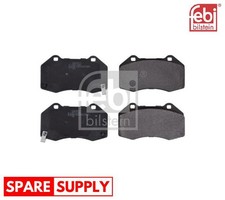 BRAKE PAD SET, DISC BRAKE FOR