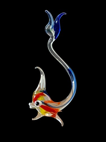 Vintage murano glass fish - vintage,